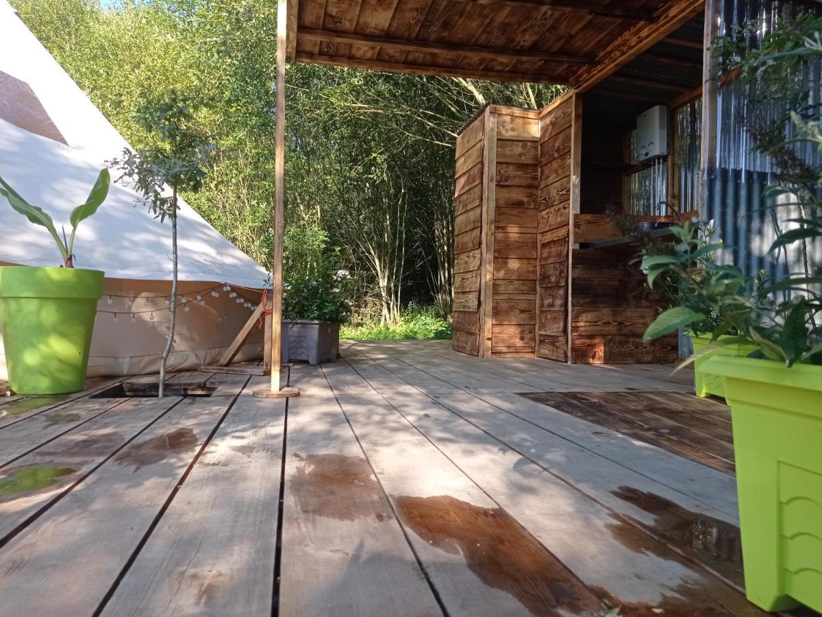 Tente Safari Lodge Dans Foret Luxuriante Vielle-Tursan 외부 사진