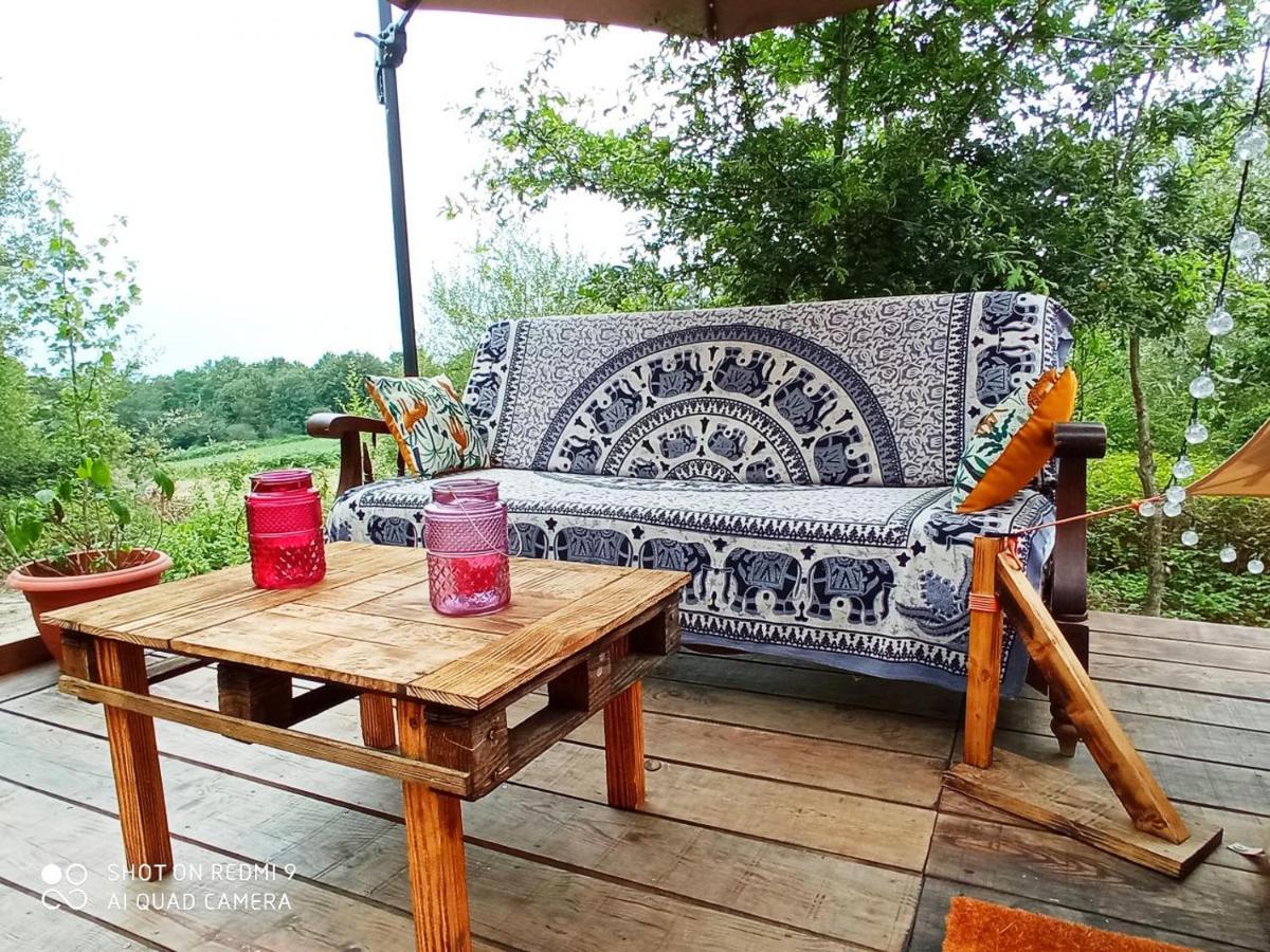Tente Safari Lodge Dans Foret Luxuriante Vielle-Tursan 외부 사진