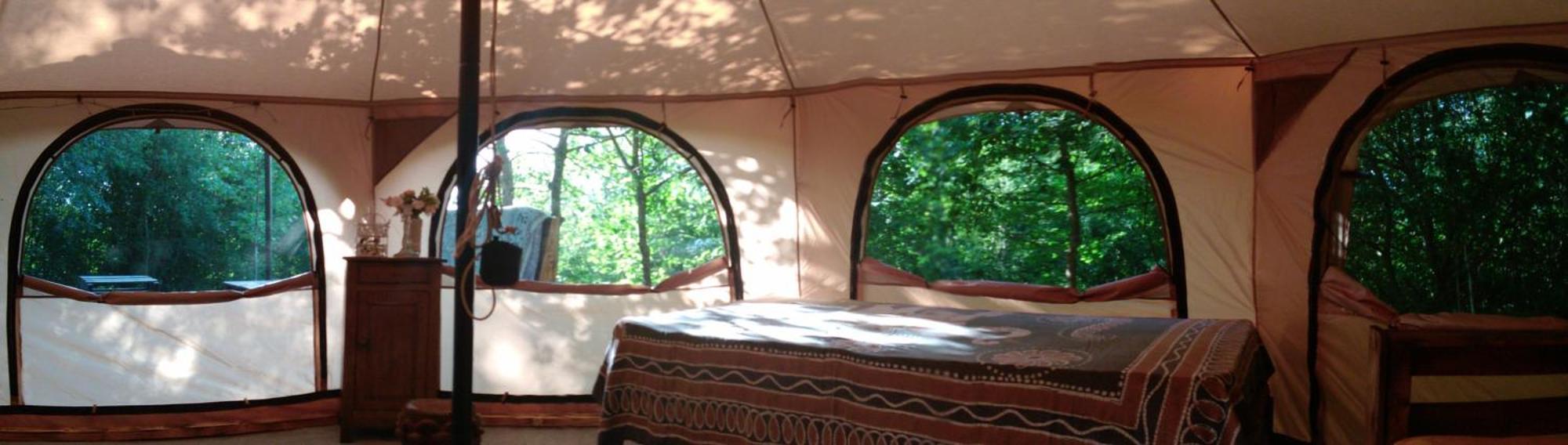 Tente Safari Lodge Dans Foret Luxuriante Vielle-Tursan 외부 사진