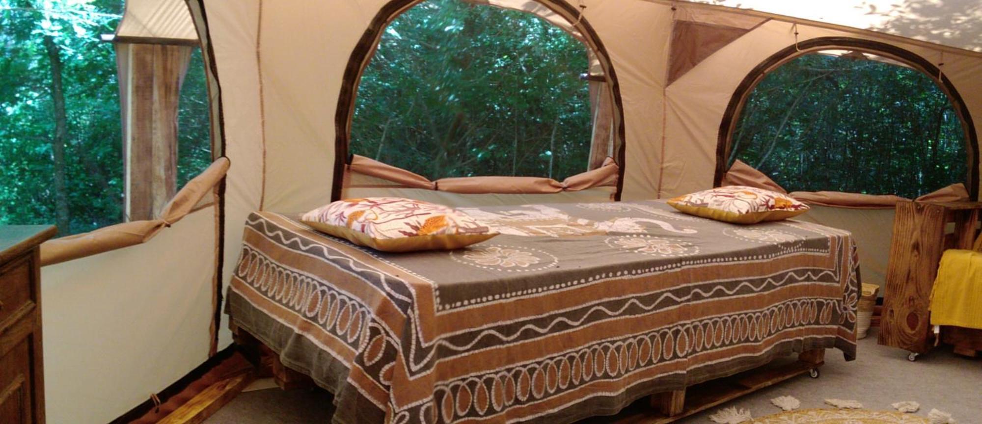 Tente Safari Lodge Dans Foret Luxuriante Vielle-Tursan 외부 사진