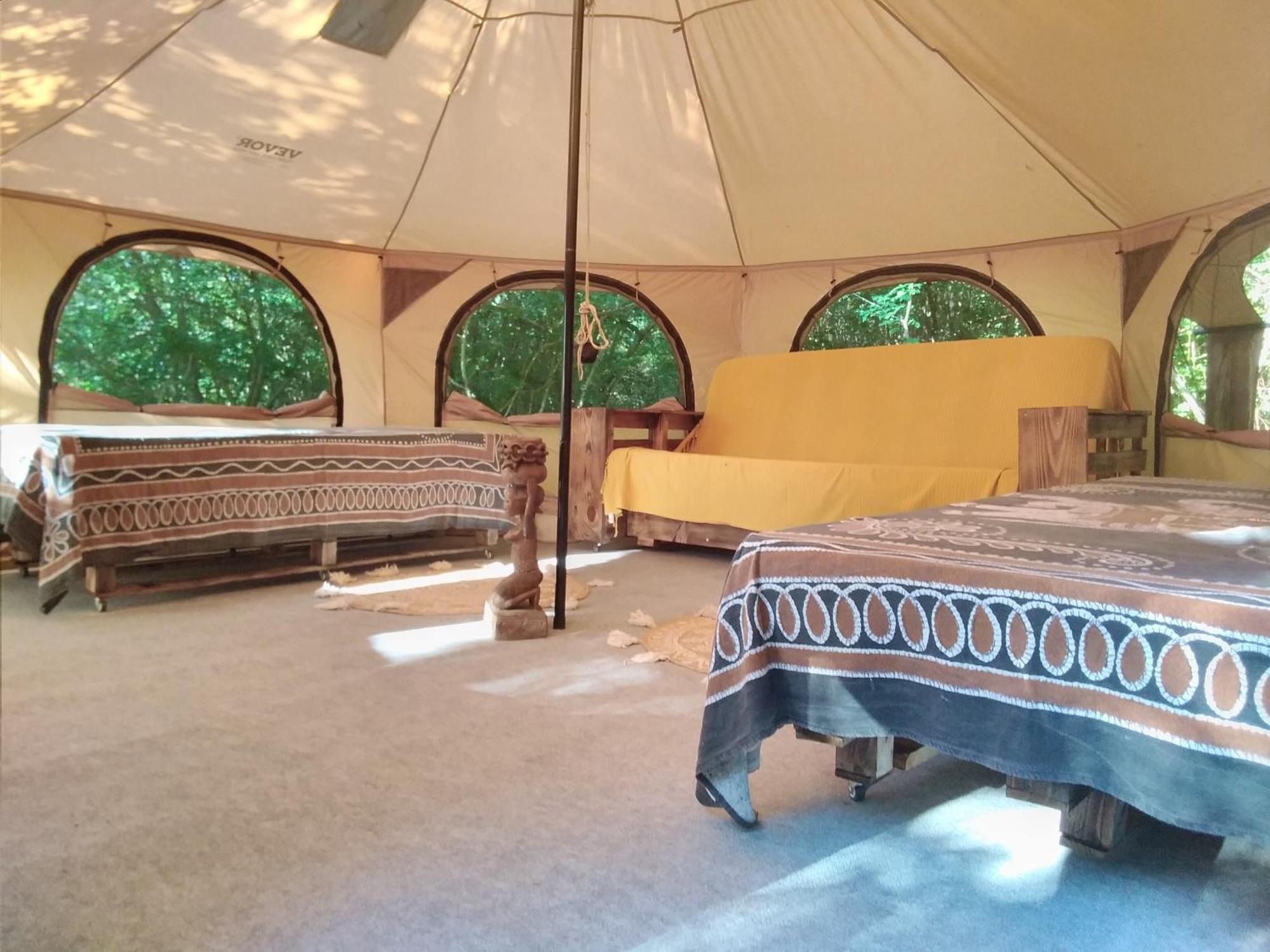 Tente Safari Lodge Dans Foret Luxuriante Vielle-Tursan 외부 사진