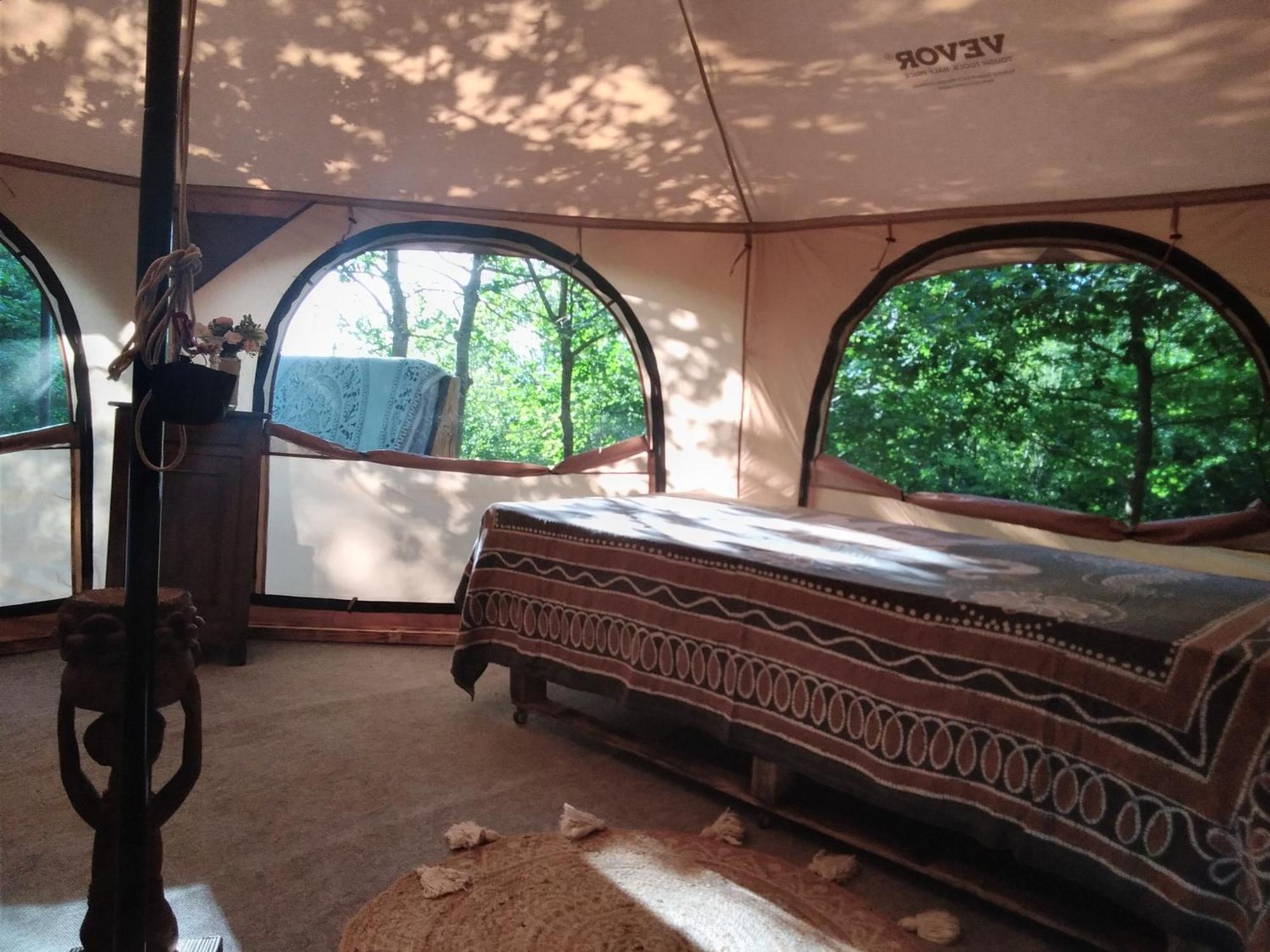 Tente Safari Lodge Dans Foret Luxuriante Vielle-Tursan 외부 사진