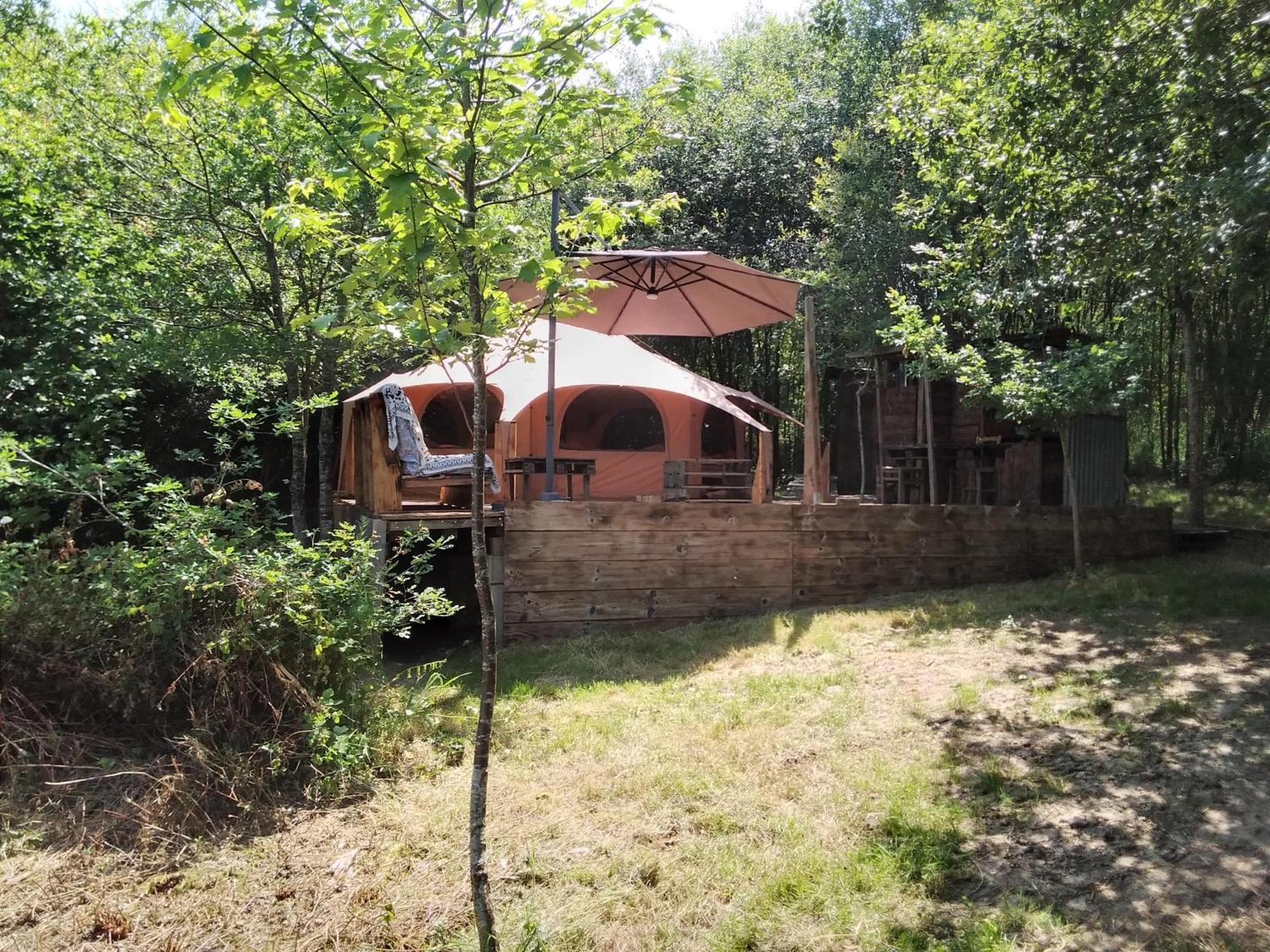 Tente Safari Lodge Dans Foret Luxuriante Vielle-Tursan 외부 사진